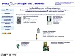Sites similar to prinz-anlagenbau.de