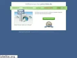Sites similar to prinz-linie.de