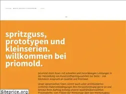 Sites similar to priomold.de