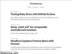 Sites similar to prioritized.net