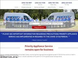 Sites similar to priorityappliance.com
