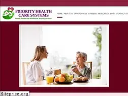 Sites similar to priorityhealthcaresystems.com
