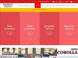 Sites similar to prioritytoyotachesapeake.com