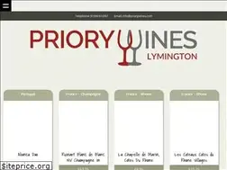 Sites similar to priorywines.com