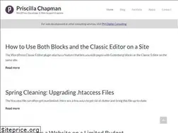 Sites similar to priscillachapman.com