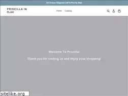 Sites similar to priscillainojai.com