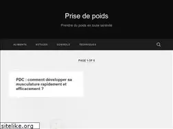 Sites similar to prise-de-poids.com