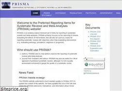Sites similar to prisma-statement.org