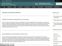Sites similar to prismaaluminium.com