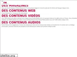 Sites similar to prismamedia.com