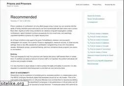 Sites similar to prisoneradvocacy.org