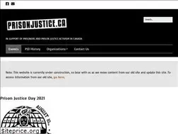 Sites similar to prisonjustice.ca
