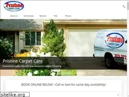 Sites similar to pristinecarpetcare.net