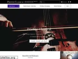 Sites similar to pristineclassical.com