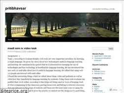 Sites similar to pritibhavsar.wordpress.com