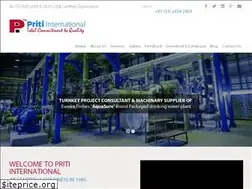 Sites similar to pritiinternational.in