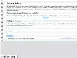 Sites similar to privacy-policy.nl