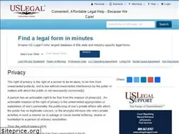 Sites similar to privacy.uslegal.com