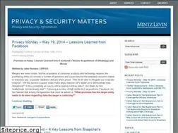 Sites similar to privacyandsecuritymatters.com