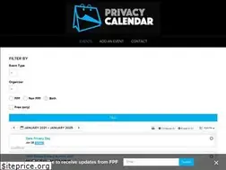 Sites similar to privacycalendar.org