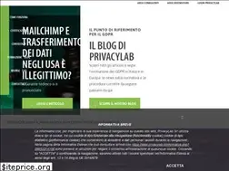 Sites similar to privacylab.it