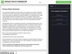 Sites similar to privacypolicygenerator.be