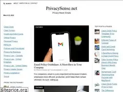 Sites similar to privacysense.net
