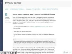 Sites similar to privacytactics.wordpress.com