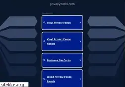 Sites similar to privacyworld.com