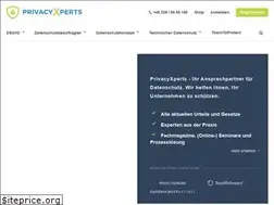 Sites similar to privacyxperts.de