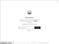 Sites similar to privatdozent.co