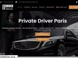 Sites similar to private-drivers-paris.com