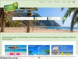 Sites similar to private-holiday.de