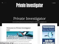 Sites similar to private-investigator-info.org