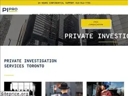 Sites similar to private-investigator-toronto.ca