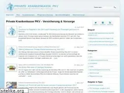 Sites similar to private-krankenkasse-pkv.de