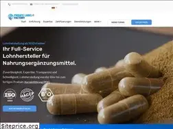 Sites similar to private-label-factory.de