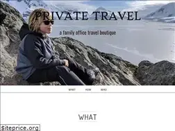 Sites similar to private.travel