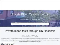 Sites similar to privatebloodtests.co.uk