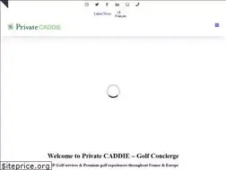 Sites similar to privatecaddie.com