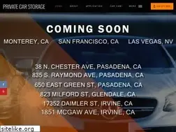 Sites similar to privatecarstorage.com