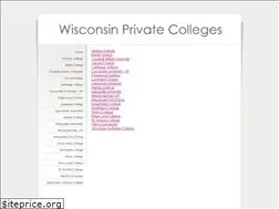 Sites similar to privatecolleges-wisc.org