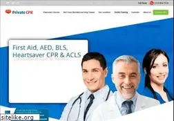 Sites similar to privatecpr.com