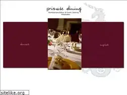 Sites similar to privatedining.de
