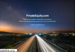 Sites similar to privateequity.com