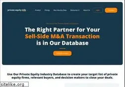 Sites similar to privateequityinfo.com
