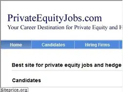 Sites similar to privateequityjobs.com