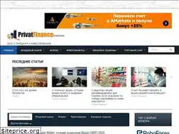 Sites similar to privatefinance.biz