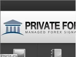 Sites similar to privateforextrader.com