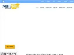 Sites similar to privateguidebulgaria.com